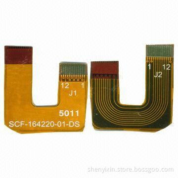High-quality Double-sided Flexible PCB with PI Stiffener